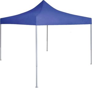 vidaXL VidaXL Profesjonalny, składany namiot imprezowy 2x2 m, stal, niebieski 1
