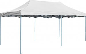 vidaXL VidaXL Profesjonalny, składany namiot imprezowy, 3x6 m, stal, biały 1