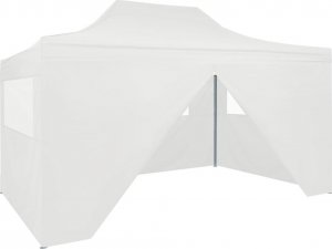 vidaXL VidaXL Profesjonalny, składany namiot imprezowy, 4 ściany, 3x4 m, stal 1