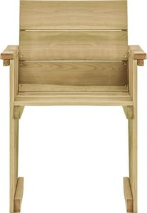 vidaXL 7 częściowy zestaw jadalniany do ogrodu, impregnowana sosna (3054429) 7