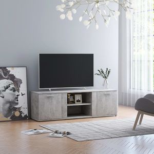 vidaXL Szafka pod TV, szarość betonu, 120x34x37 cm, płyta wiórowa 1