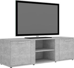 vidaXL Szafka pod TV, szarość betonu, 120x34x37 cm, płyta wiórowa 3