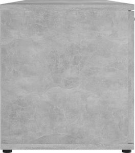 vidaXL Szafka pod TV, szarość betonu, 120x34x37 cm, płyta wiórowa 8