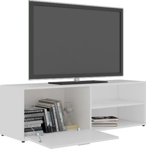 vidaXL Szafka pod TV, biała, 120x34x37 cm, płyta wiórowa 5