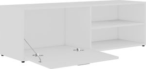 vidaXL Szafka pod TV, biała, 120x34x37 cm, płyta wiórowa 6