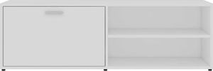 vidaXL Szafka pod TV, biała, 120x34x37 cm, płyta wiórowa 7