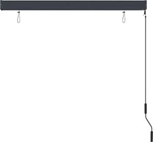 vidaXL Roleta zewnętrzna, 140x250 cm, pomarańczowo-brązowa 5