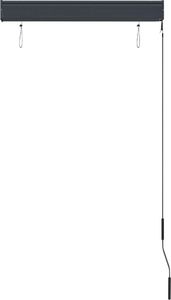 vidaXL Roleta zewnętrzna, 80x250 cm, niebiesko-biała 5