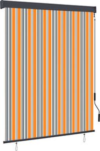 vidaXL Roleta zewnętrzna, 140x250 cm, żółto-niebieska 1