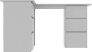 Biurko vidaXL 801091 Szare 145 cmx100 cm 5