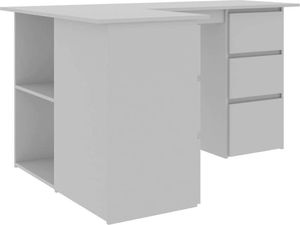 Biurko vidaXL 801091 Szare 145 cmx100 cm 6