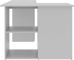 Biurko vidaXL 801091 Szare 145 cmx100 cm 7