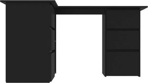 Biurko vidaXL 801090 Czarne 145 cm x 100 cm 5