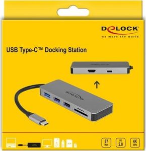 Stacja/replikator Delock Mobile USB-C (87743) 3