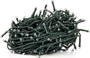 Lampki choinkowe Retlux 100 LED białe zimne 3