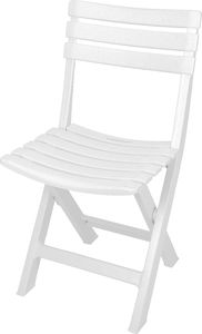 Ołer Garden Składane krzesło ogrodowe Komodo, białe 1