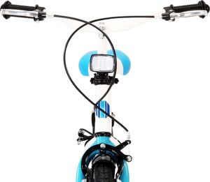 vidaXL Rower dla dzieci, 18 cali, niebiesko-biały 5