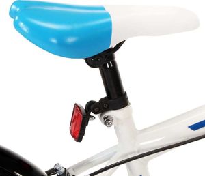vidaXL Rower dla dzieci, 18 cali, niebiesko-biały 8