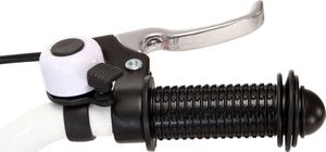 vidaXL Rower dla dzieci 12 cali czarno-różowy 8