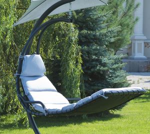 Kiti Gultas/hamakas Alaska, pilkas/baltas 3