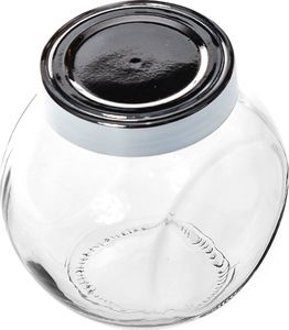 Pepco  Zestaw 4 słoiczków szklanych z nakrętką 190 ml 3