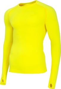 4f Koszulka męska H4Z19-BIMB004G żółta r. XXL/3XL 1