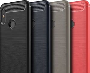 Etui Silikon carbon karbon Xiaomi Mi A2 1