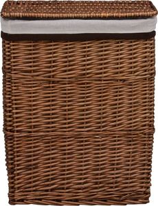 Kosz na pranie vidaXL brązowy (286979) 3
