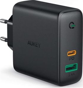 Ładowarka Aukey PA-D1 1x USB-A 1x USB-C 5.4 A (aukey_20200512124033) 1