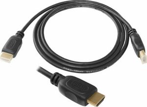 Kabel HDMI - HDMI 1.5m czarny (8_660789) 1