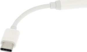 Adapter AV Kabel do słuchawek Audio Jack USB-C 3.5mm Biały 1