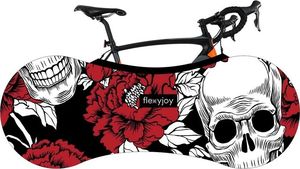FlexyJoy Elastyczny, uniwersalny pokrowiec rowerowy z systemem łatwego zakładania i etui transportowym (FJB744) 1