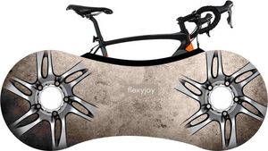 FlexyJoy Elastyczny, uniwersalny pokrowiec rowerowy z systemem łatwego zakładania i etui transportowym (FJB690) 1