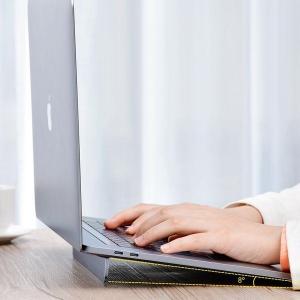 Baseus Samoprzylepna aluminiowa podstawka pod laptopa Papery (SUZC-0S) 10