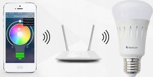 Vstarcam Żarówka / Lampa LED Kolorowa Smart Wi-Fi 6W E27 4