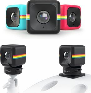 Aparat cyfrowy Polaroid POLAROID CUBE ZESTAW ( KAMERA + UCHWYT STATYWOWY + UCHWYT NA KASK) - CZERWONA 2