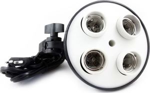 Massa Oprawka poczwórna na żarówki i parasolkę 2