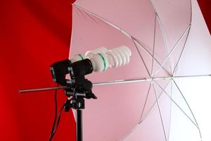 Massa Oprawka podwójna na żarówki i parasolkę 6