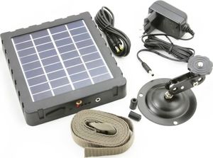 Xrec Panel Słoneczny 3000mAh + Zasilacz 100-240V do Fotopułapki / Kamery Leśnej (SB4047) - SB4047 2