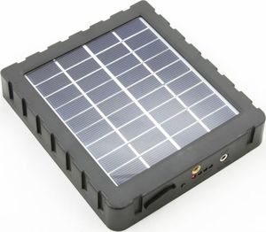 Xrec Panel Słoneczny 3000mAh + Zasilacz 100-240V do Fotopułapki / Kamery Leśnej (SB4047) - SB4047 3