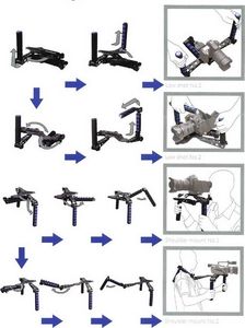 Statyw Micnova Steadycam / Flycam / Statyw do Lustrzanki DSLR 3