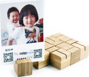 Micnova Bambusowa Ramka / Uchwyt / Podstawka do Zdjęć typu POLAROID 2