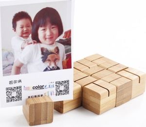 Micnova Bambusowa Ramka / Uchwyt / Podstawka do Zdjęć typu POLAROID 4