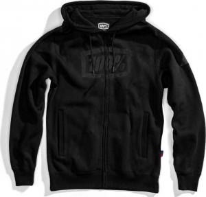 100% Bluza męska Syndicate Hooded Zip Sweatshirt Black Black r. L 1