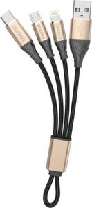 Kabel USB Dudao USB-A - Lightning 0.2 m Czarny (dudao_20200226104616) 1