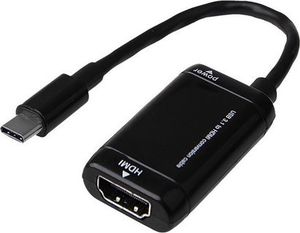 Adapter USB M555007 USB-C - HDMI Czarny  (F157-53321_20181029152927) 1