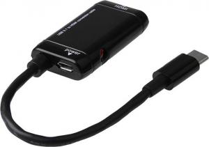 Adapter USB M555007 USB-C - HDMI Czarny  (F157-53321_20181029152927) 2