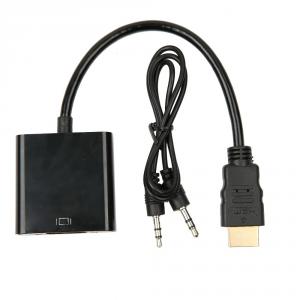 Adapter AV HDMI - D-Sub (VGA) + Jack 3.5mm czarny (1573-74475_20180406124209) 2