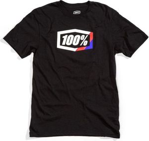 100% T-shirt 100% STRIPES krótki rękaw Black roz. XXL (NEW) 1