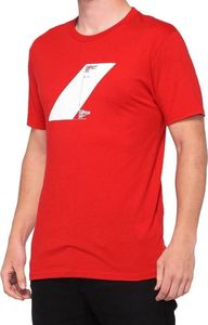 100% T-shirt 100% BOTNET krótki rekaw Red roz. XL (NEW) 1